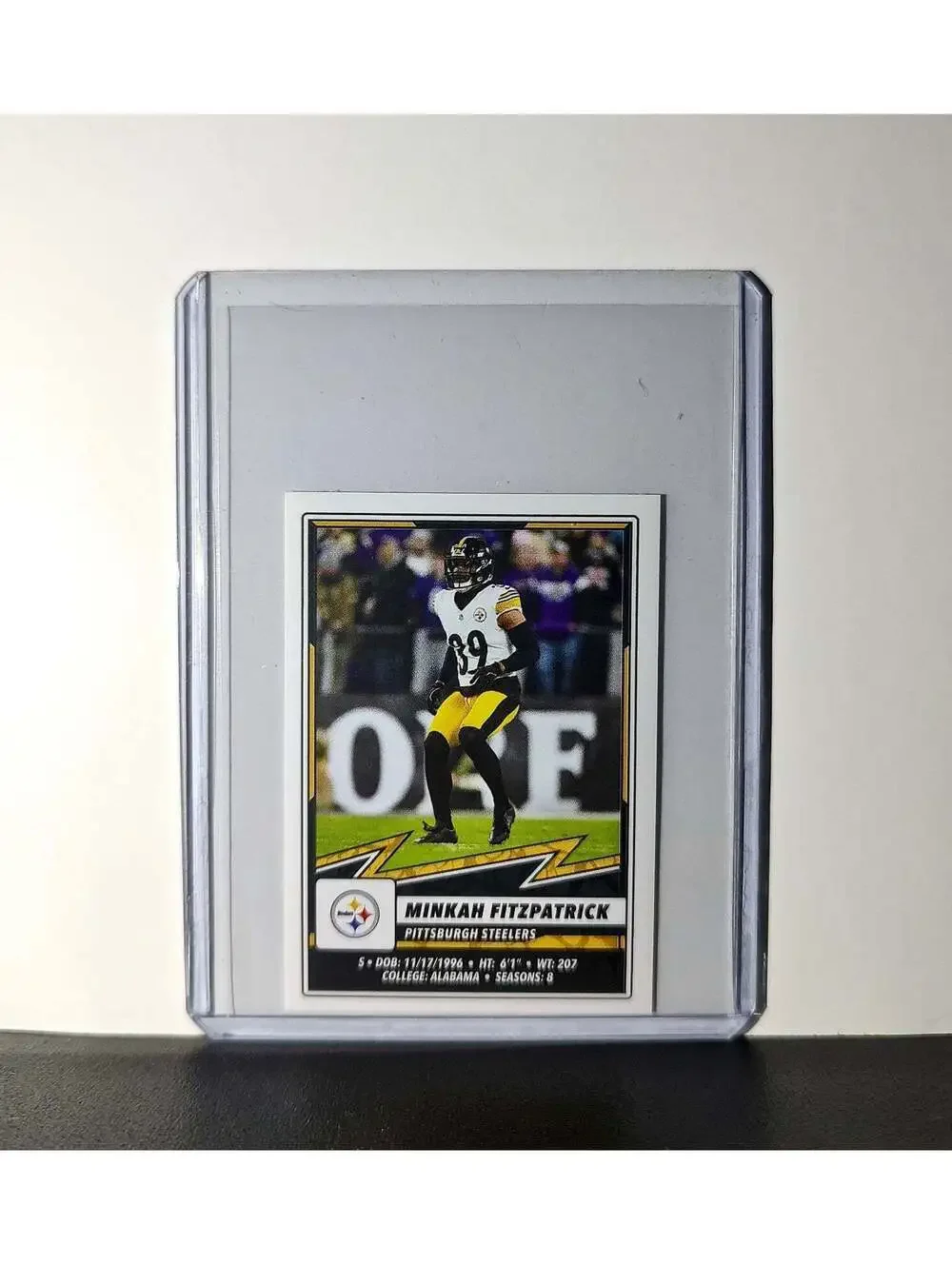 Minkah Fitzpatrick 2025 Panini NFL #163 Sticker Steelers